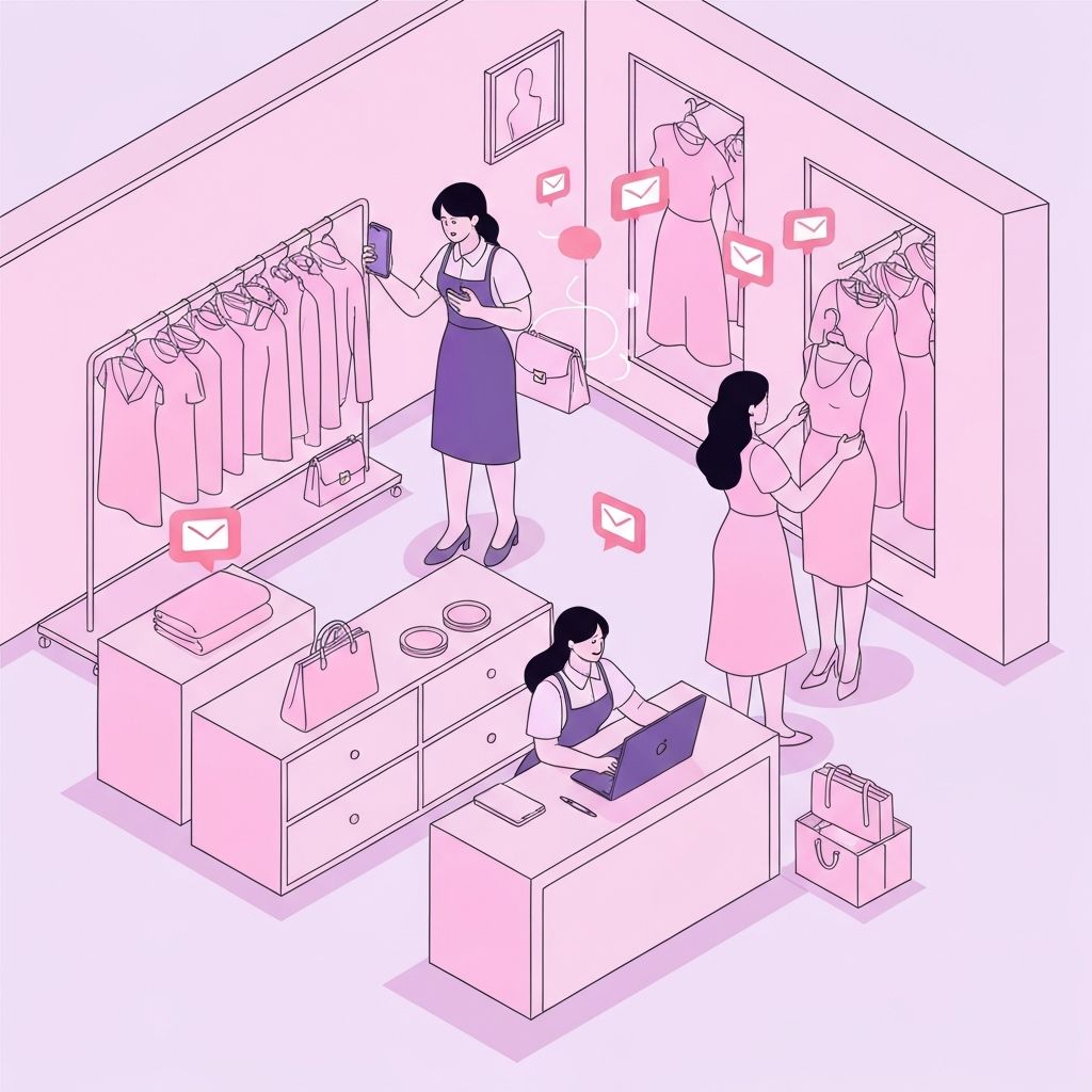 Lojista fazendo malabarismo entre múltiplas tarefas